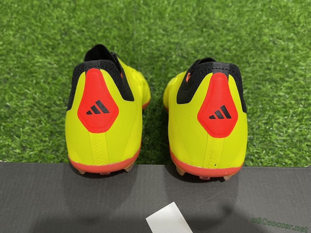 Men's Adidas Predator 24 Elite AG Football Boots - Yellow/Silver/Red