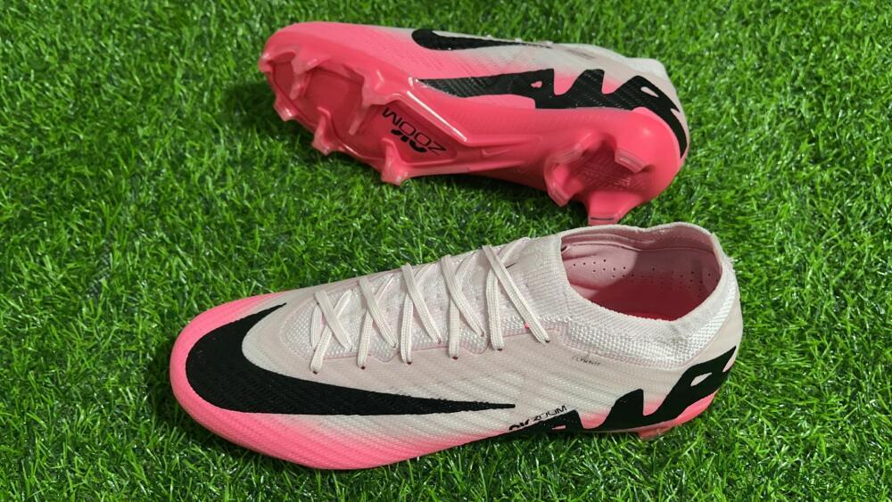 Men's Nike Air Zoom Mercurial Vapor 15 Elite FG Football Boots - Pink/Black