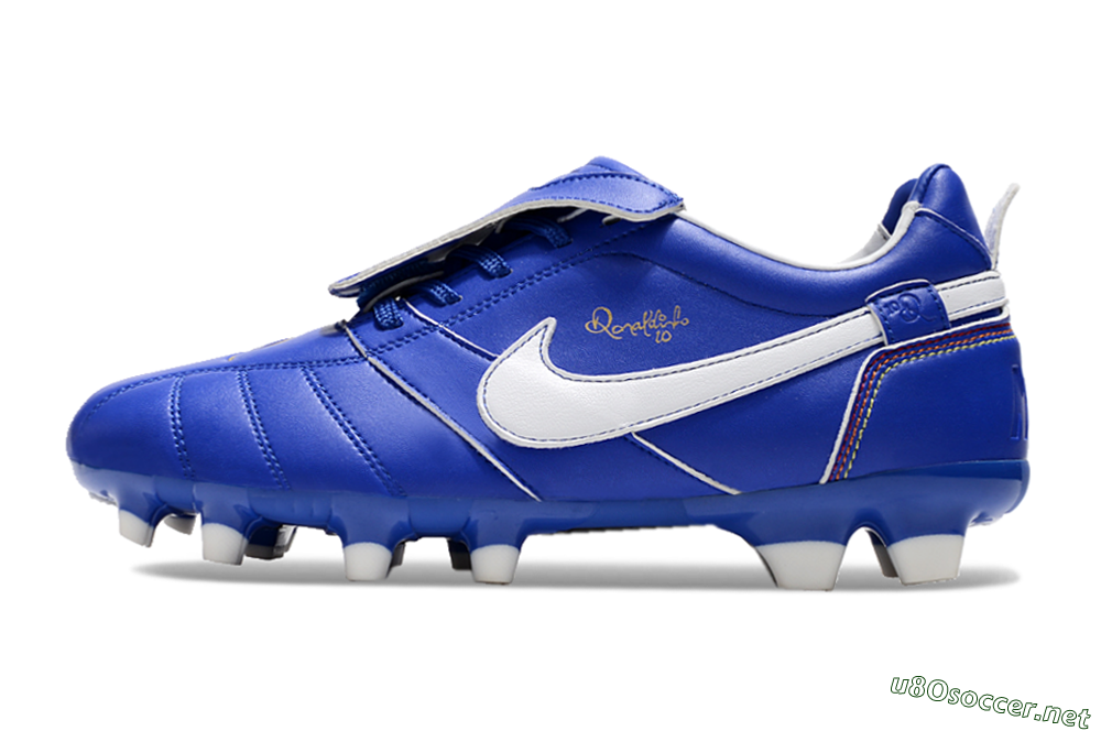Men's Ronaldo x Nike Tiempo Legend R10 Elite FG Football Boots - Bule/White 0