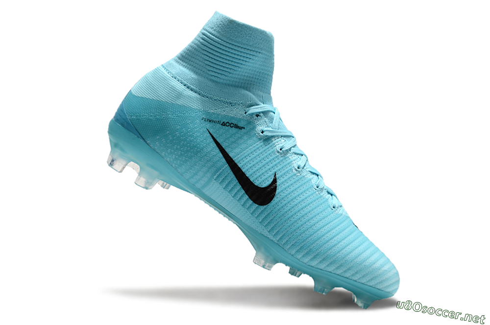 Men's Nike Zoom Mercurial Superfly 5 Elite FG Football Boots - Jade/Black 4