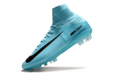 Men's Nike Zoom Mercurial Superfly 5 Elite FG Football Boots - Jade/Black