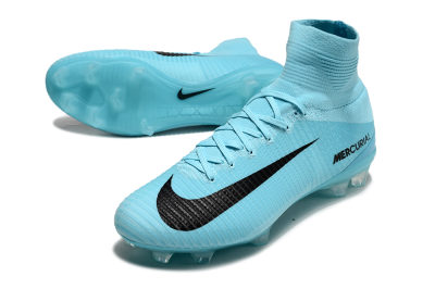 Men's Nike Zoom Mercurial Superfly 5 Elite FG Football Boots - Jade/Black