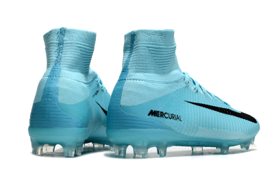 Men's Nike Zoom Mercurial Superfly 5 Elite FG Football Boots - Jade/Black