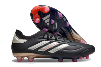 Men's Adidas Copa Pure 2 FG Football Boots - Black/White/Blue