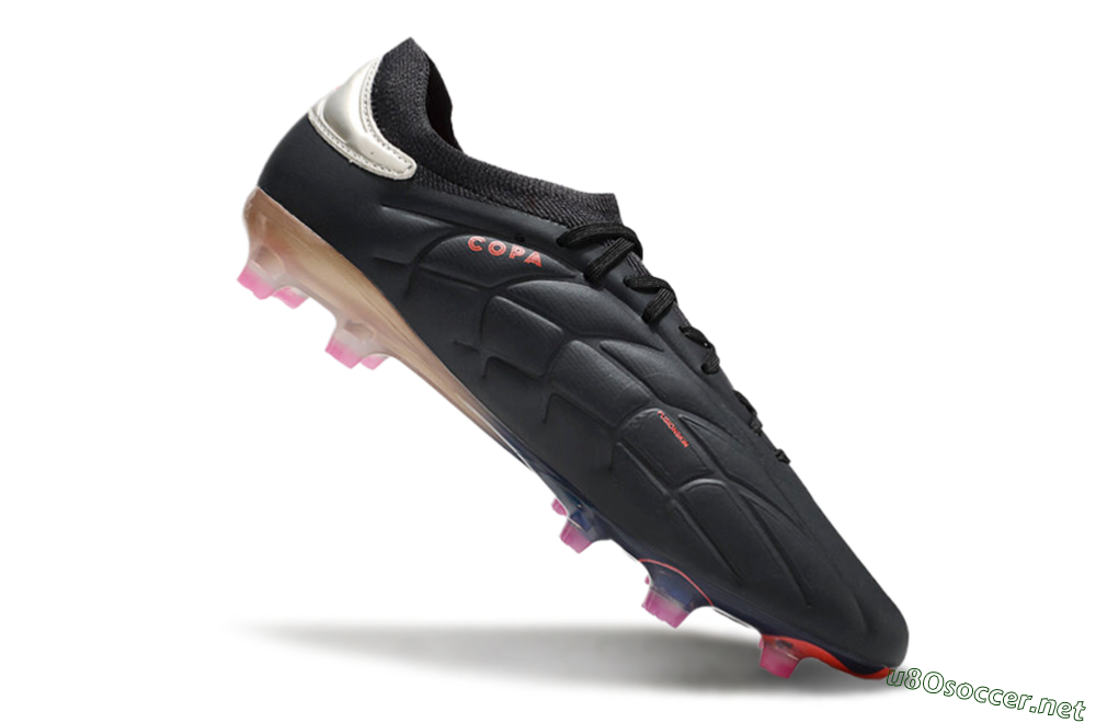 Men's Adidas Copa Pure 2 FG Football Boots - Black/White/Blue 4