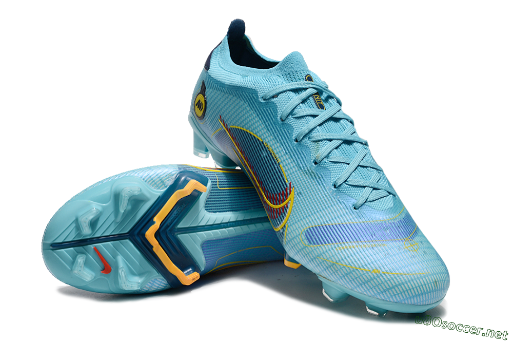 Men's Nike Mercurial Vapor 14 Elite FG Football Boots - Jade/Yellow/Black 3