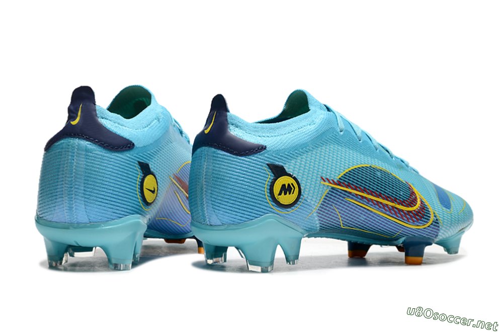 Men's Nike Mercurial Vapor 14 Elite FG Football Boots - Jade/Yellow/Black 6