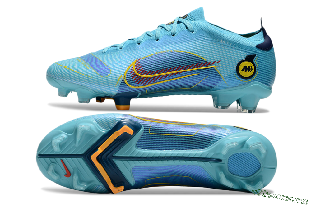 Men's Nike Mercurial Vapor 14 Elite FG Football Boots - Jade/Yellow/Black 1