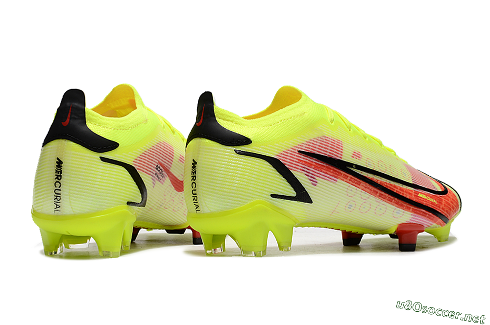 Men's Nike Mercurial Vapor 14 Elite FG Football Boots - Yellow/Red/Black 6