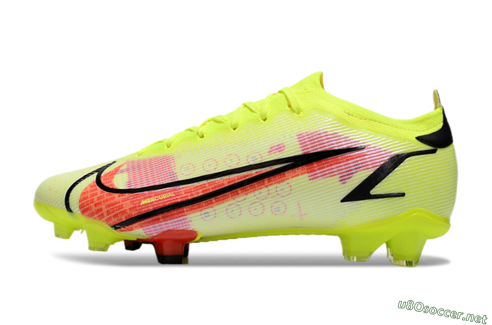 Men's Nike Mercurial Vapor 14 Elite FG Football Boots - Yellow/Red/Black 0