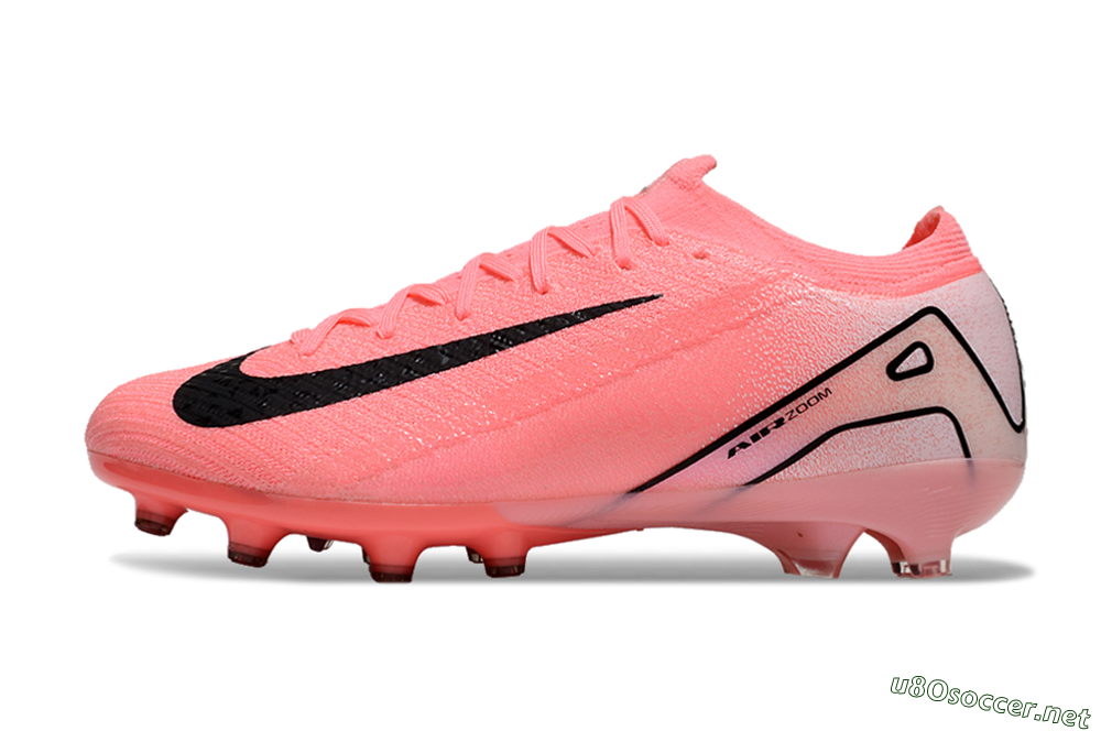Men's Nike Air Zoom Mercurial Vapor 16 Elite AG Football Boots - Pink/White/Black 0
