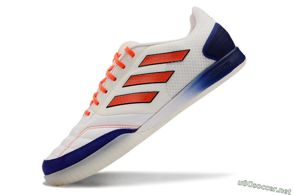 Men's Adidas Top Sala Competition IC Football Shoes - White/Red/Blue 5