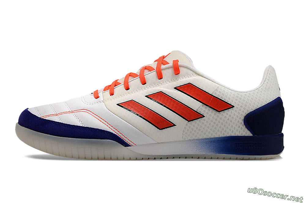 Men's Adidas Top Sala Competition IC Football Shoes - White/Red/Blue 0
