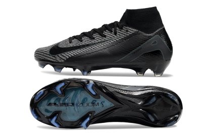 Men's Nike Air Zoom Mercurial Superfly 10 Elite FG Football Boots - Black/Grey/Jade