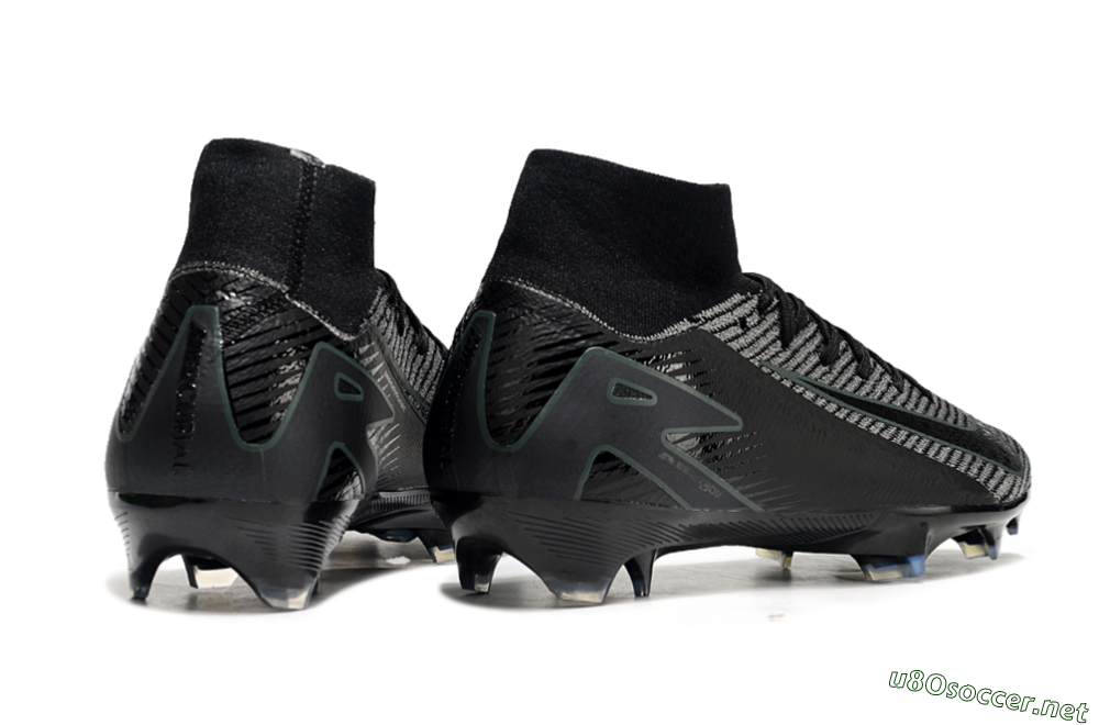 Men's Nike Air Zoom Mercurial Superfly 10 Elite FG Football Boots - Black/Grey/Jade 6