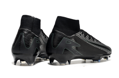 Men's Nike Air Zoom Mercurial Superfly 10 Elite FG Football Boots - Black/Grey/Jade