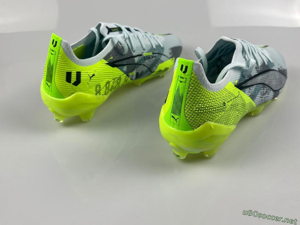 Men's Puma Ultra Ultimate FG Football Boots - Jade/White/Yellow