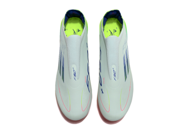 Unisex Adidas F50+ Lightstrike Pro Laceless FG Football Boots - Jade/Rainbow