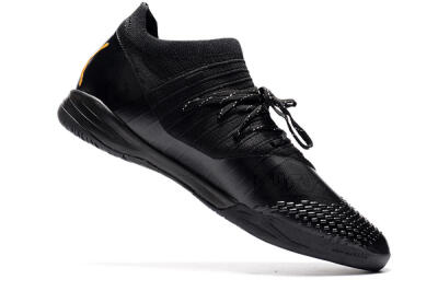 Men's Puma Future Z 1.3 Teazer IC Football Shoes - Black/Yellow