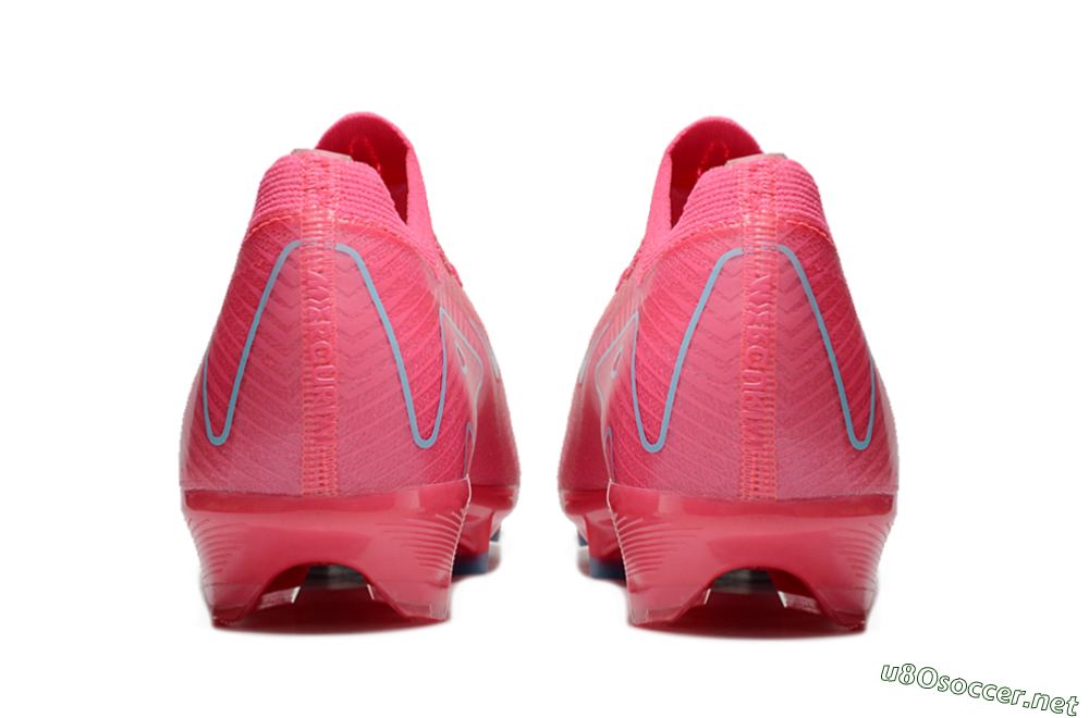 Unisex Nike Air Zoom Mercurial Vapor 16 Elite FG Football Boots - Red/Jade 5
