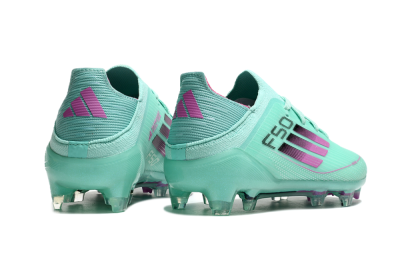 Kids Adidas F50 Elite FG Football Boots - Jade/Purple/Black