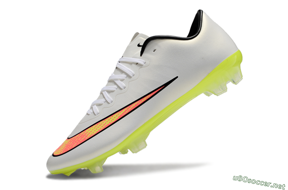 Men's Nike Mercurial Vapor 10 FG Football Boots - Beige/Red/Yellow 5