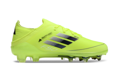 Kids Adidas F50 Elite FG Football Boots - Yellow/Black