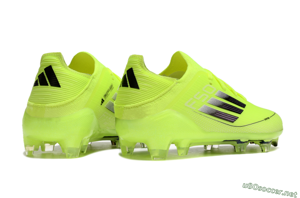Kids Adidas F50 Elite FG Football Boots - Yellow/Black 7