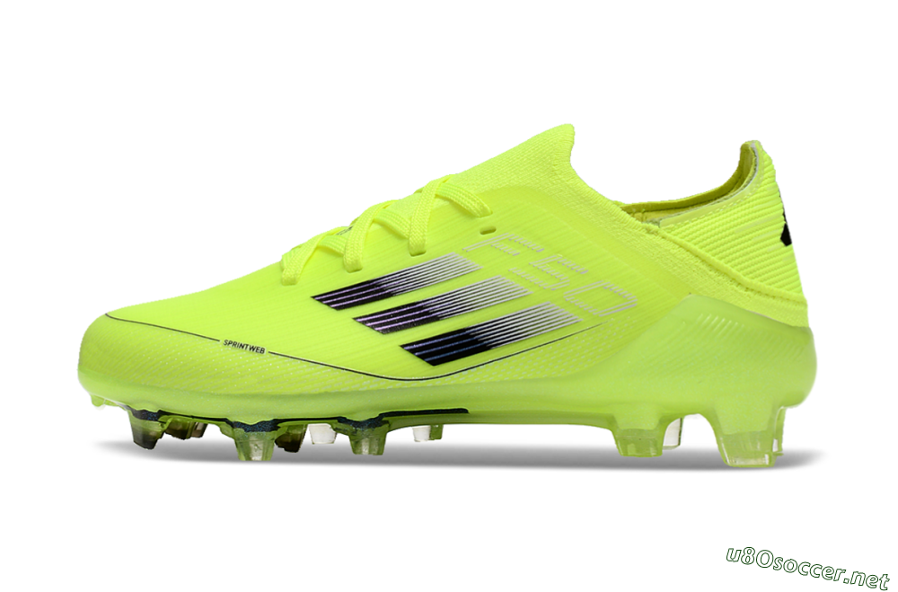 Kids Adidas F50 Elite FG Football Boots - Yellow/Black 0