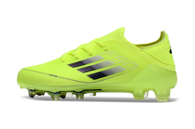 Kids Adidas F50 Elite FG Football Boots - Yellow/Black