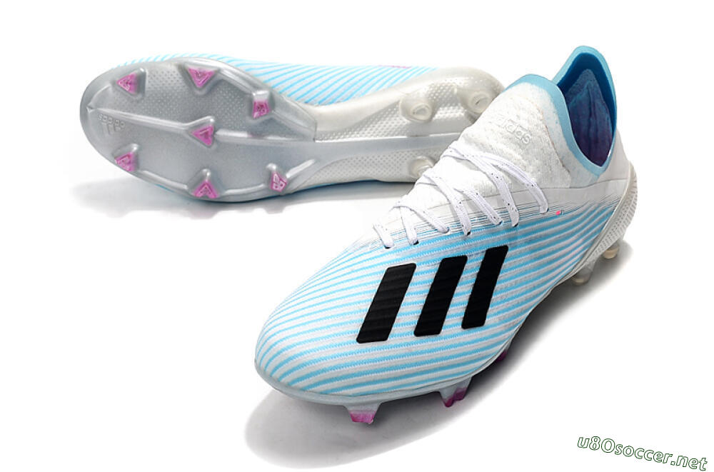 Unisex Adidas X 19.1 FG Football Boots - Jade/Black/White 3