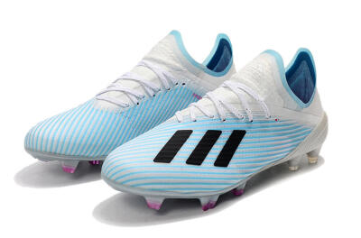 Unisex Adidas X 19.1 FG Football Boots - Jade/Black/White