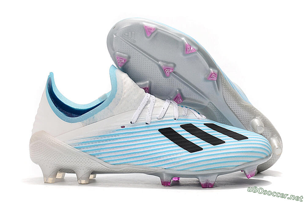 Unisex Adidas X 19.1 FG Football Boots - Jade/Black/White 2