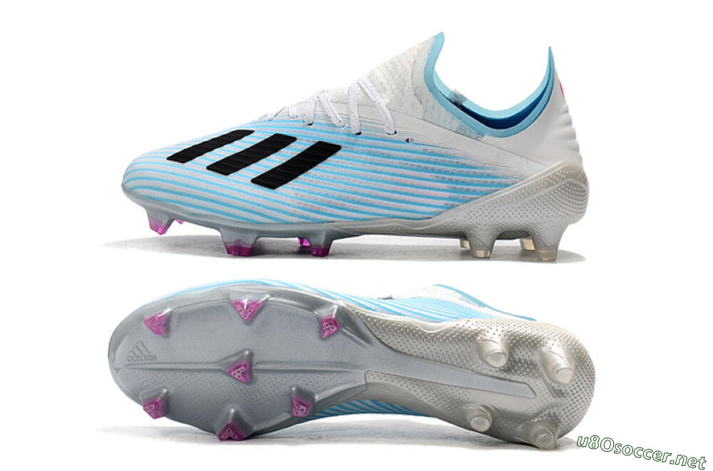 Unisex Adidas X 19.1 FG Football Boots - Jade/Black/White 1