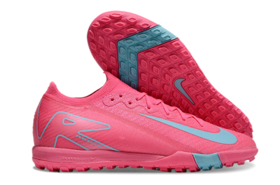 Men's Nike Air Zoom Mercurial Vapor 16 Elite TF Football Shoes - Pink/Red/Jade