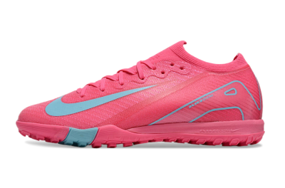 Men's Nike Air Zoom Mercurial Vapor 16 Elite TF Football Shoes - Pink/Red/Jade