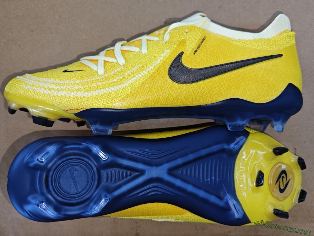 Men's Nike Phantom Luna Elite FG Football Boots - Yellow/White/Black
