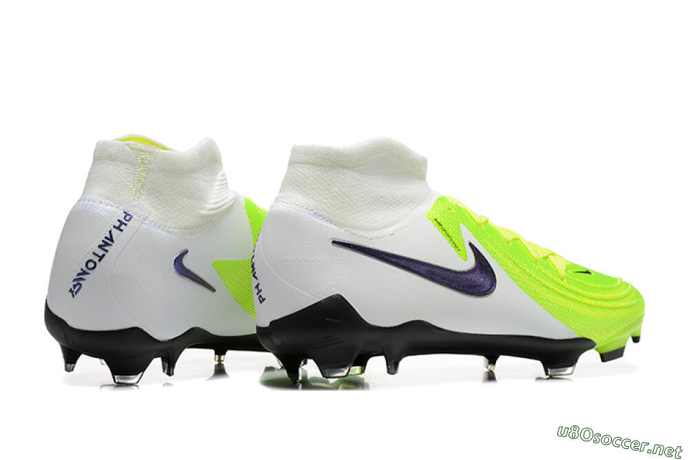 Men's Nike Phantom Luna Elite FG Football Boots - Yellow/Blue/White 9