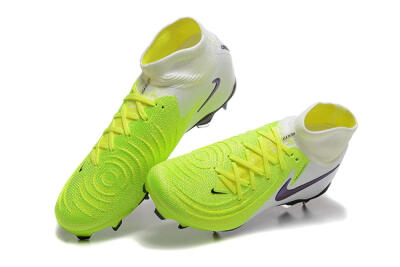 Men's Nike Phantom Luna Elite FG Football Boots - Yellow/Blue/White
