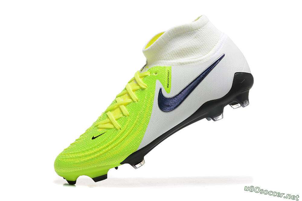 Men's Nike Phantom Luna Elite FG Football Boots - Yellow/Blue/White 8