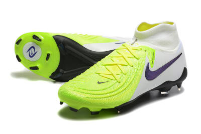 Men's Nike Phantom Luna Elite FG Football Boots - Yellow/Blue/White