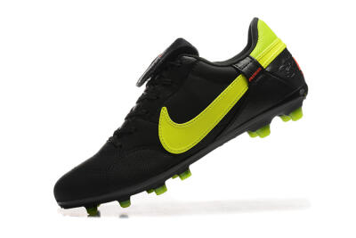 Men's Nike The Premier 3 FG Football Boots - Black/Yellow/Red