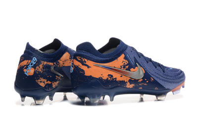 Men's Nike Phantom Luna Elite FG Football Boots - Blue/Orange/Silver