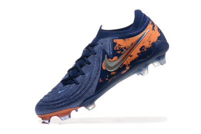 Men's Nike Phantom Luna Elite FG Football Boots - Blue/Orange/Silver