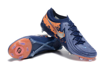 Men's Nike Phantom Luna Elite FG Football Boots - Blue/Orange/Silver