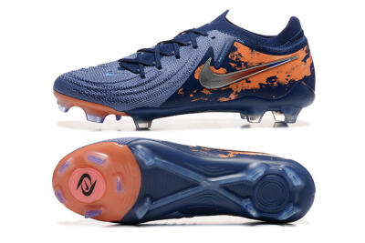 Men's Nike Phantom Luna Elite FG Football Boots - Blue/Orange/Silver
