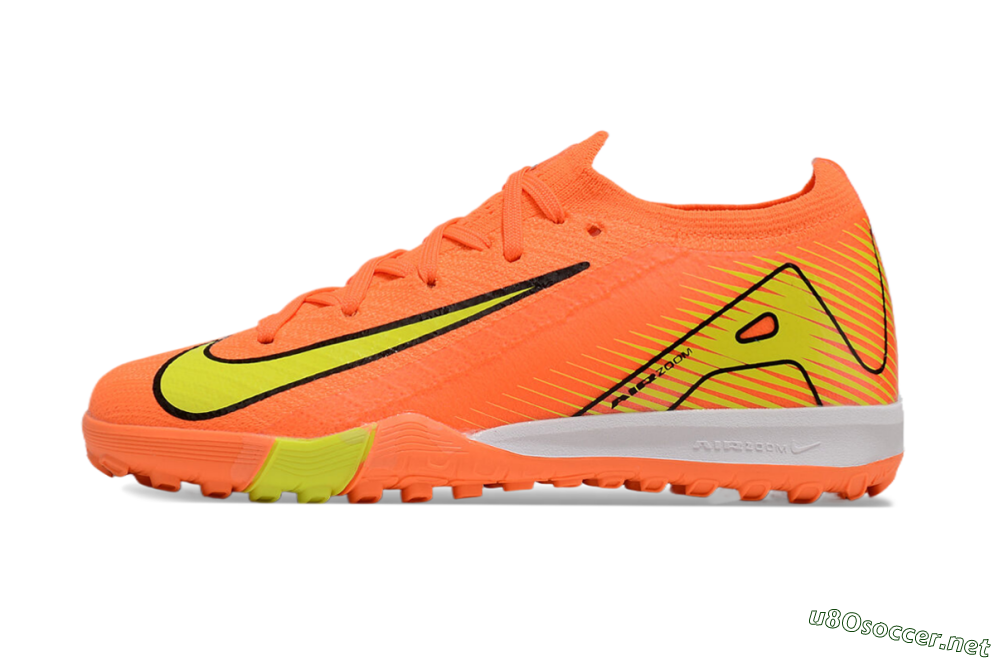 Kids Kids Nike Air Zoom Mercurial Vapor 16 Elite TF Football Shoes - Orange/Yellow/Black/White 0