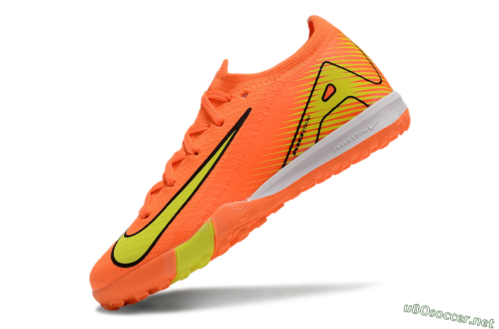 Kids Kids Nike Air Zoom Mercurial Vapor 16 Elite TF Football Shoes - Orange/Yellow/Black/White 5