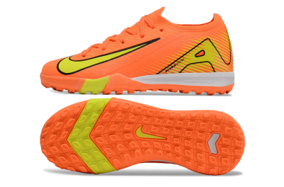 Kids Kids Nike Air Zoom Mercurial Vapor 16 Elite TF Football Shoes - Orange/Yellow/Black/White