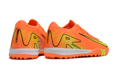 Kids Kids Nike Air Zoom Mercurial Vapor 16 Elite TF Football Shoes - Orange/Yellow/Black/White